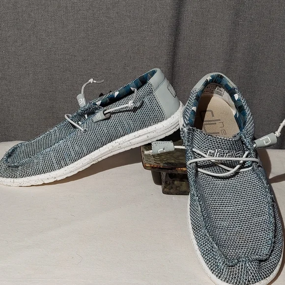 Hey Dude | Shoes | Hey Dude Wally Sox Ice Grey Multi Mens  display picture 1